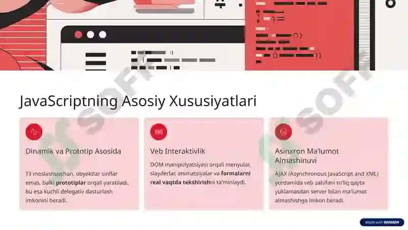 JavaScript: Veb Dasturlash Tilining Qudrati 4