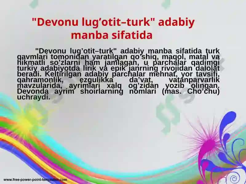 Mahmud Qoshg'ariyhayoti va pedagogik qarashlari 4