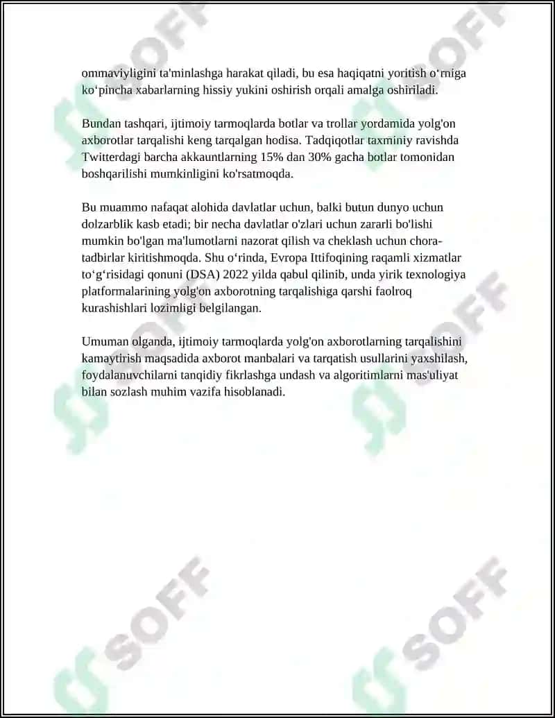 IJTIMOIY MEDIADA TAXDIDLAR, XURUJLAR VA XAVF XATARLAR 4