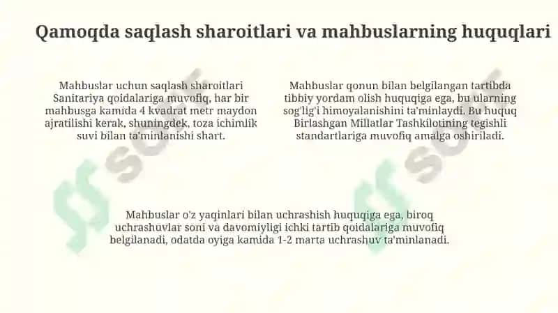Umrbod ozodlikdan mahrum qiliingan mahkumlarning huquqiy holati 4