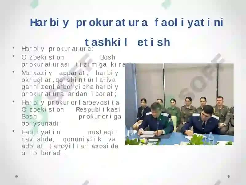 Harbiy adliya va surishtiruv organlari 4
