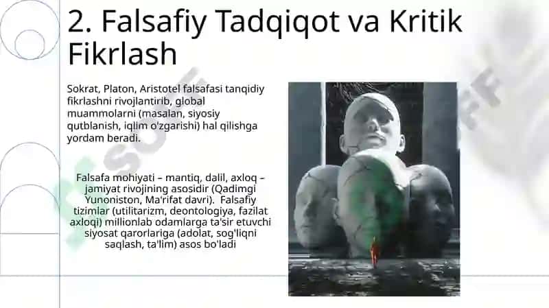 Falsafaning mohiyati va jamiyat taraqqiyotidagi roli 4