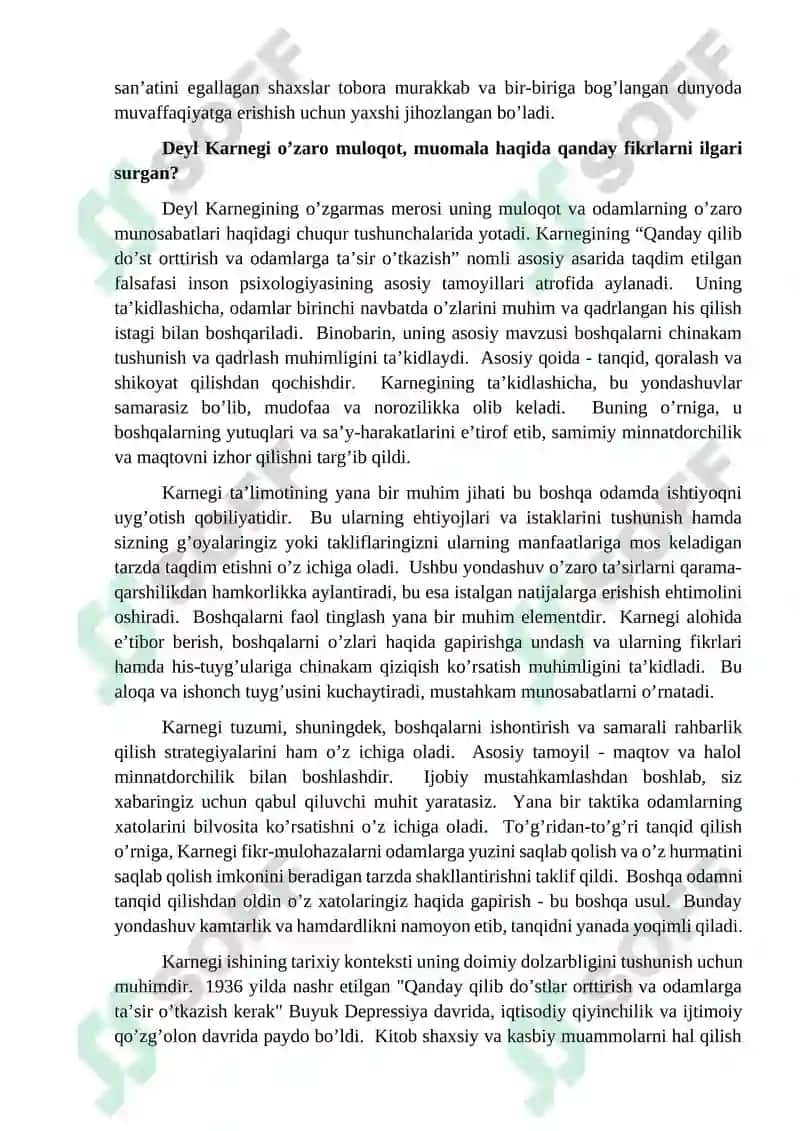 Notiqlik san'ati va liderlik fanidan REFERATI 4