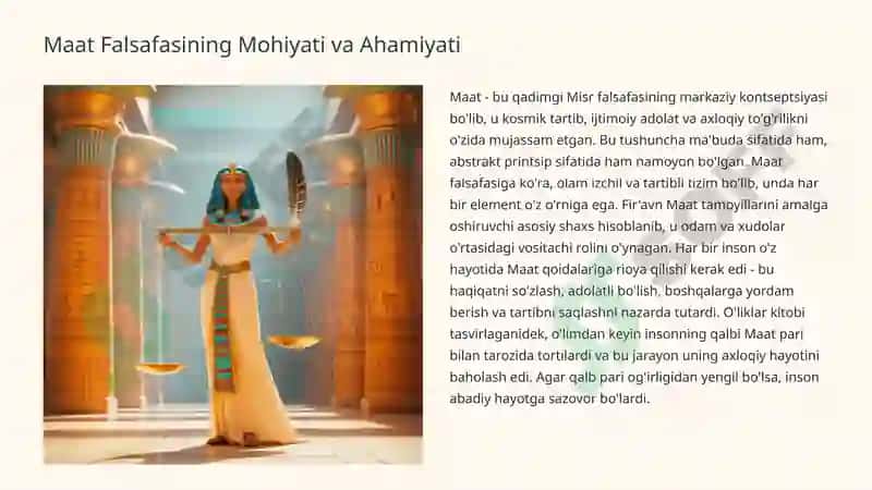 Qadimgi Misr va Bobildagi Ilk Falsafiy Qarashlar 4