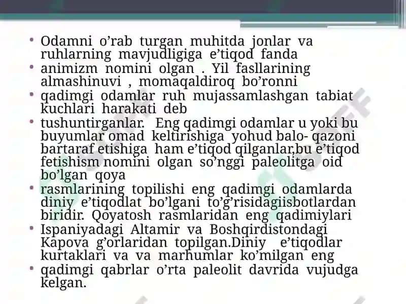 ILK DINIYE’TIQOTLAR 4