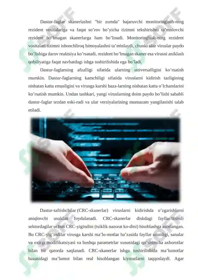 Kompyuter viruslaridan himoyalanish texnologiyalari 4