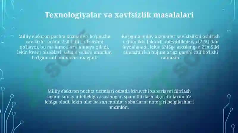 Milliy elektron pochta xizmatlari 4