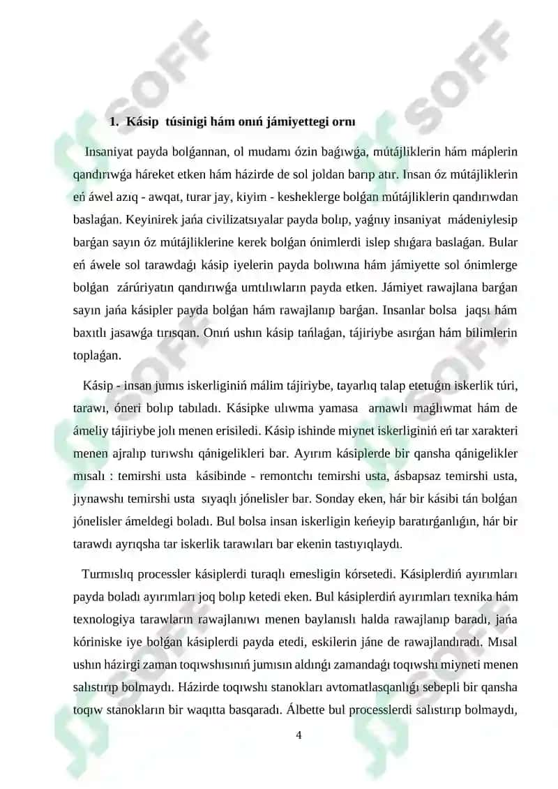 kurs ishi 4