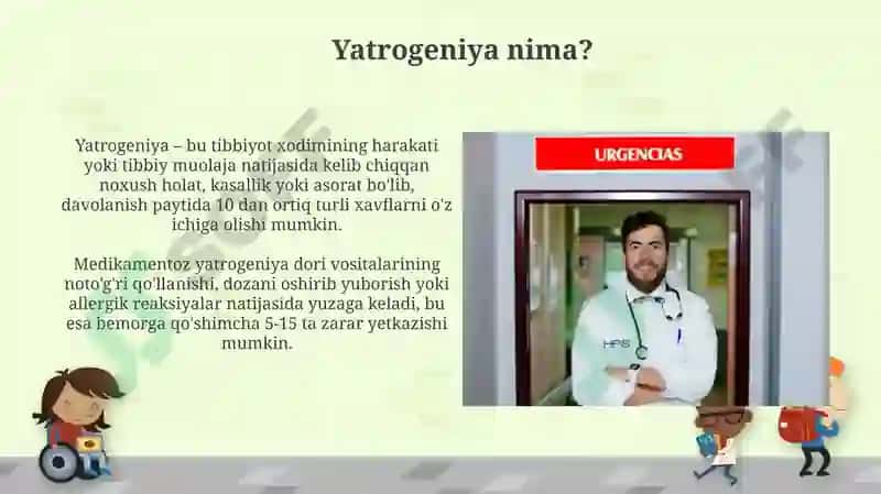 Yatrogeniya: Muammoning dolzarbligi 4