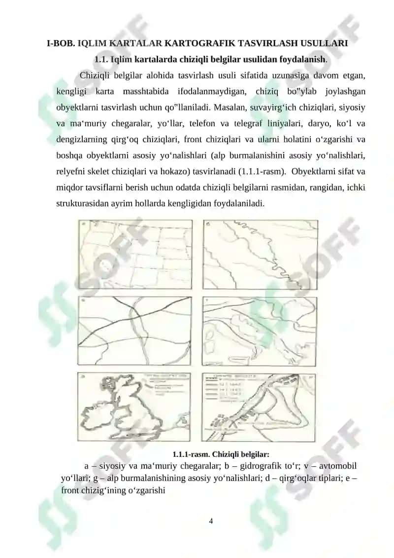 Iqlim kartalarini loyihalash va tuzish 4
