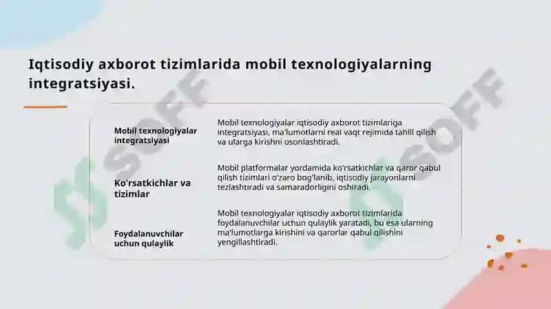 Mobil platformalar va iqtisodiy axborot tizimlari 4