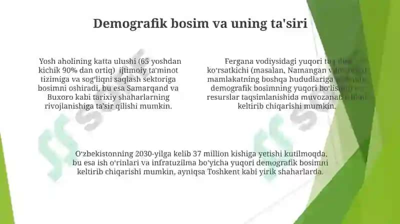 O'zbekistonning Demografik Salohiyati 4