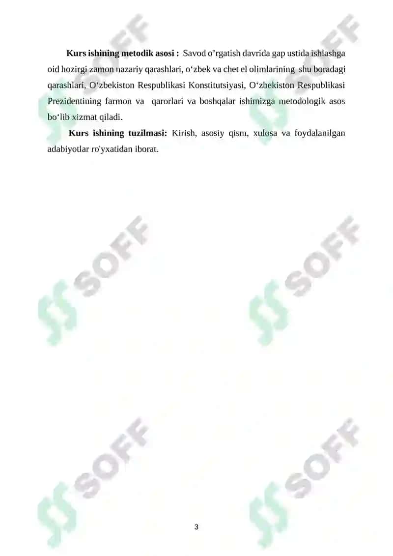Savod o’rgatish davrida gap ustida ishlash 4