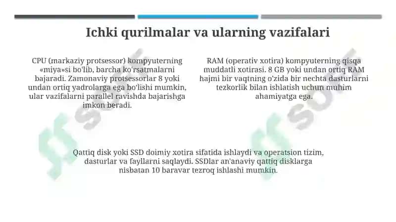 Kompyuter qurilmalari 4