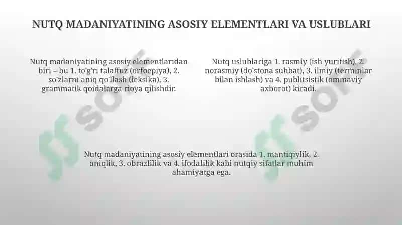 Adabiy til me'yorlari va nutq madaniyati 4