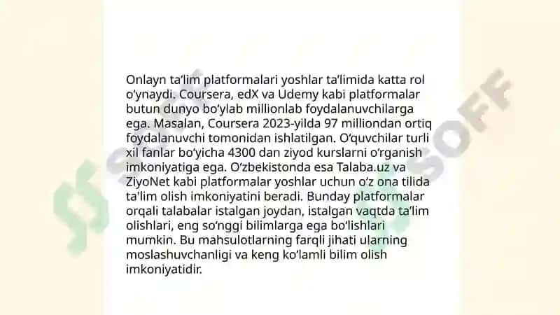 Yoshlar ta’lim-tarbiyasida zamonaviy axborot texnologiyalarning o‘rni va ahamiyati 4