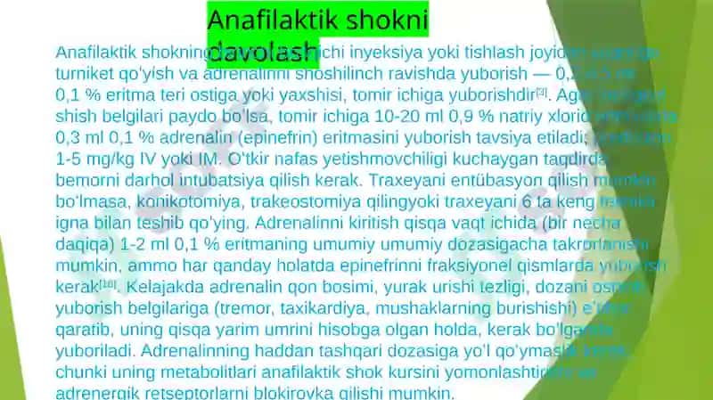 Anafilaktik shok 4