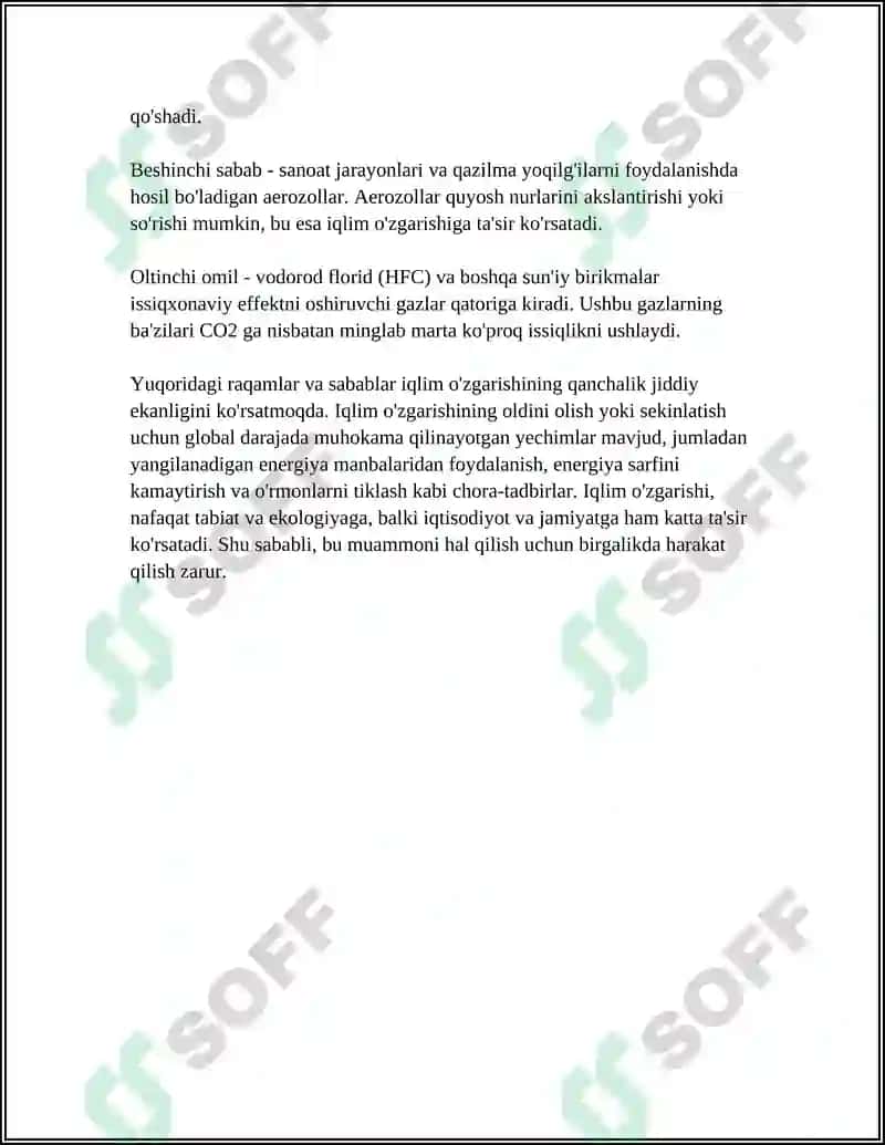 IQLIM UZGARISHI VA TUPROQ DEGRADATSIYASI 4