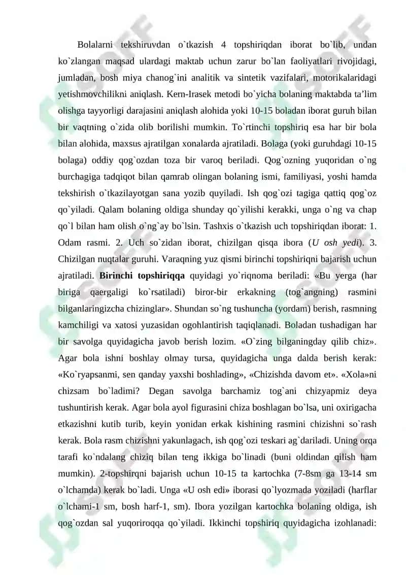Bolalarning maktabda ta’lim olishga tayyorligini tashxislash usullari 4