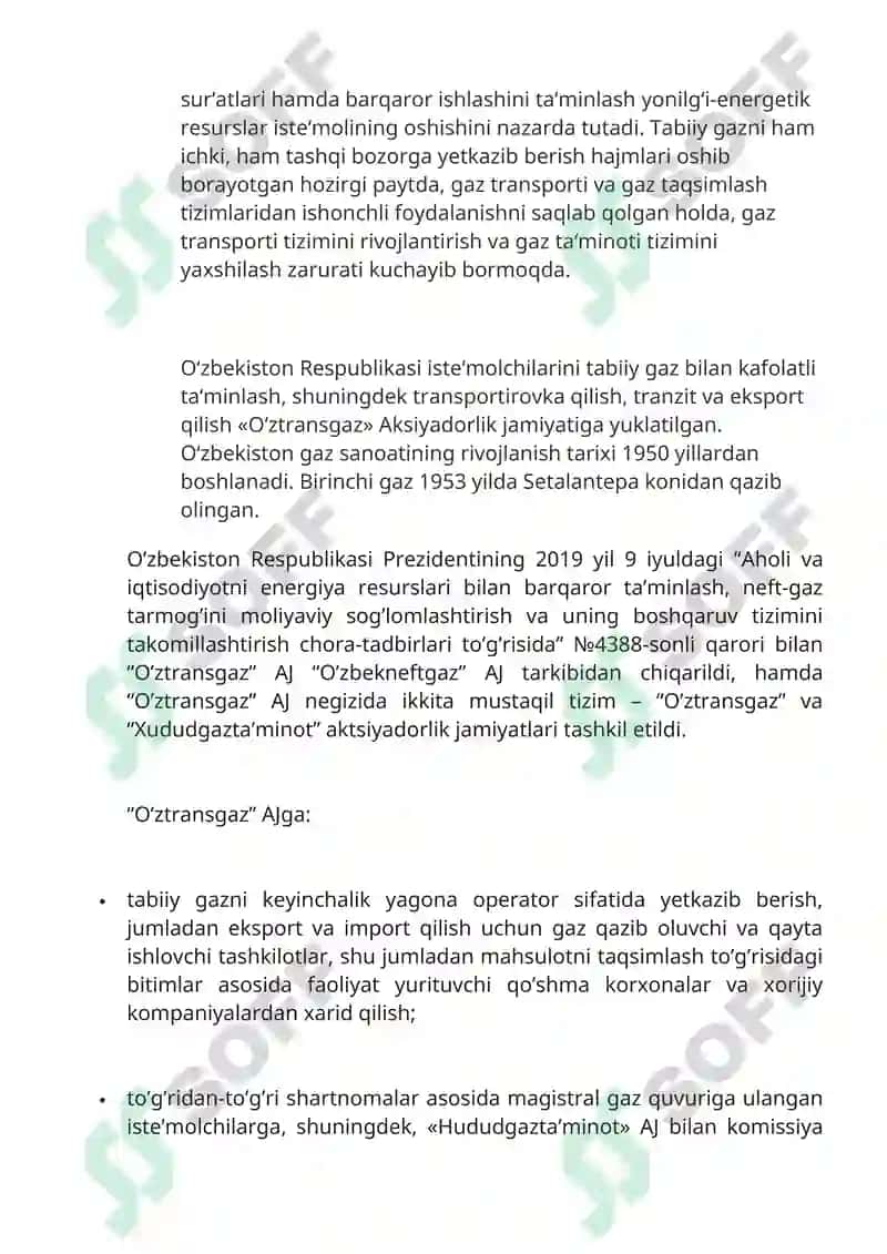 Gaz kimyo sanoati vujudga kelish tarixi 4