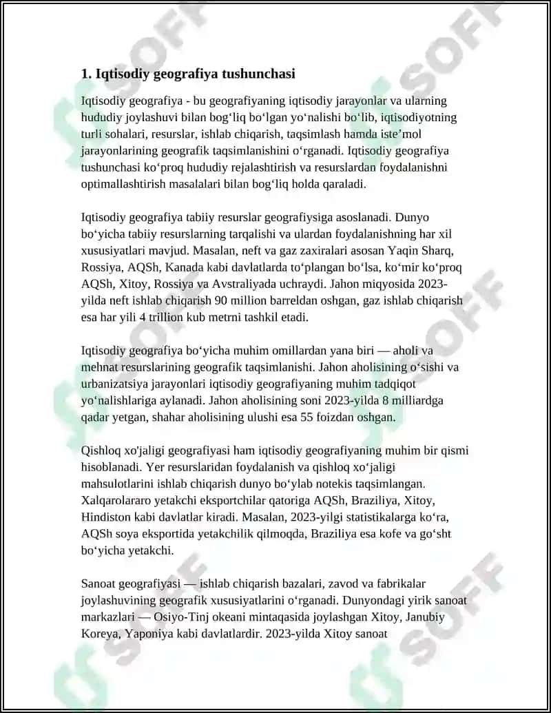 IQTISODIY GEOGRAFIYANING ASOSIY TUSHUNCHALARI 4