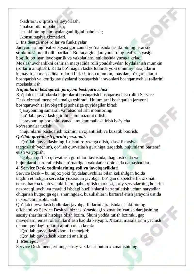 Axborot xavfsizligi insidentlariga javob qaytarish algoritmi 4