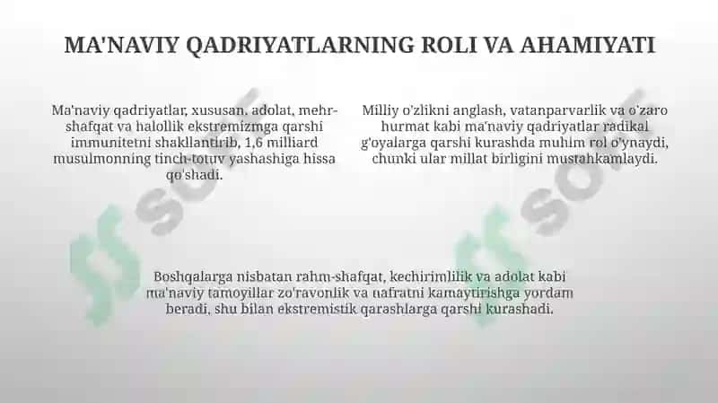 Diniy Ekstremizm va Terrorizmga Garshi Kurashning Ma'naviy-Ma'rifiy Asoslari 4