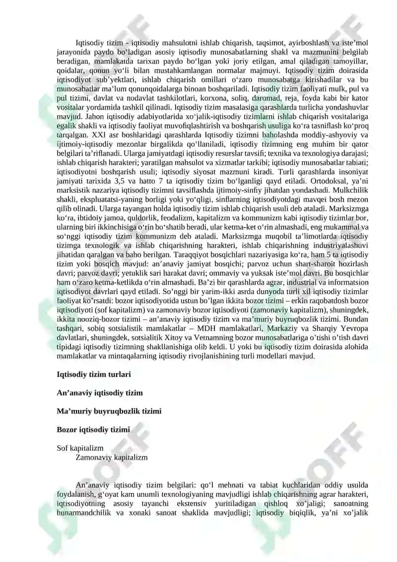 Ijtimoiy-iqtisodiy tizimlar va ularning modellari 4