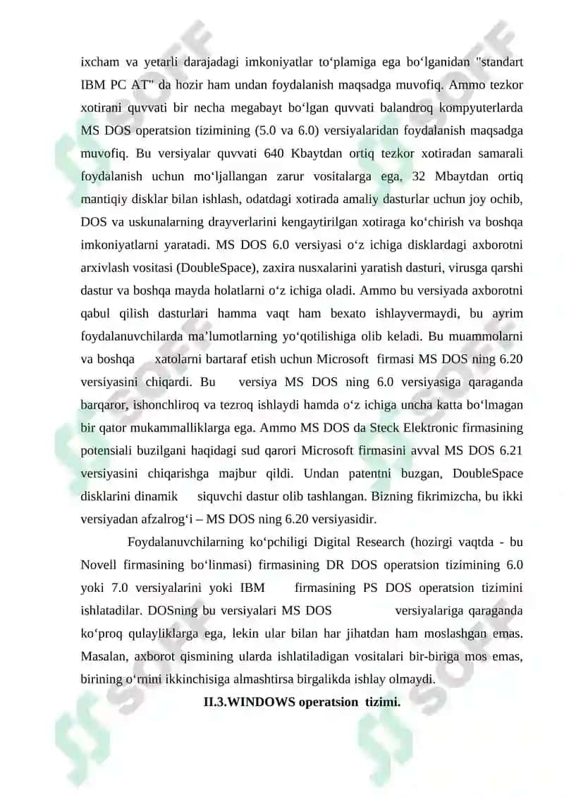 Operatsion tizimlar va ularning turlari 4