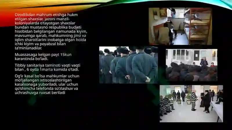 Mahkumnining Jinoyat-ijroiyahuquqi fani dan ishlangan dars 4