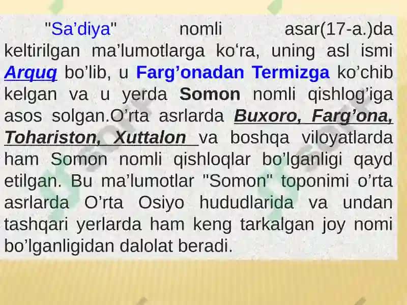 Somoniy Davlati va Qoraxoniylar Davlati 4
