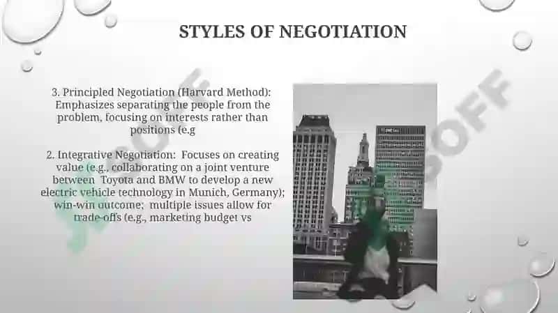 Situations and negotiators 4
