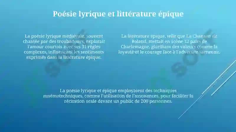La litterature francaise du Moyen Age 4