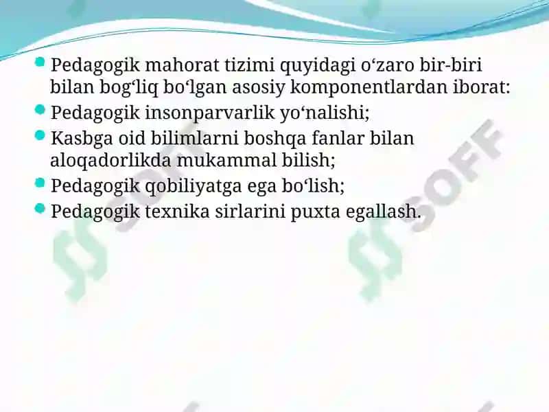 Pedagogning kasbiy nutqi kasbiy madaniyatning tarkibiy qismi sifatida. 4