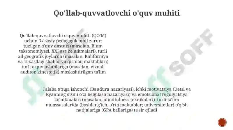 Salomatlikni ta'minlovchi zarur psixologik-pedagogik omillar 4