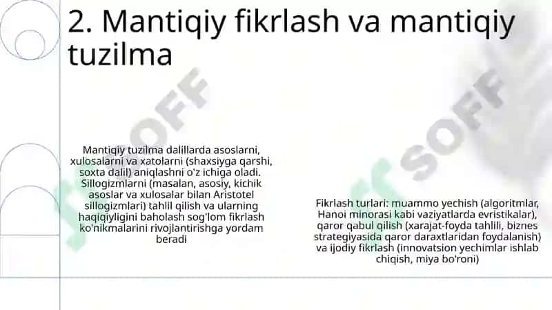 Tafakkurning mantiqiy tarkibi va shakllari 4