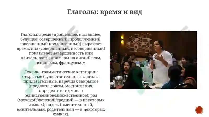 Части речи.Лексико-грамматические разряды 4