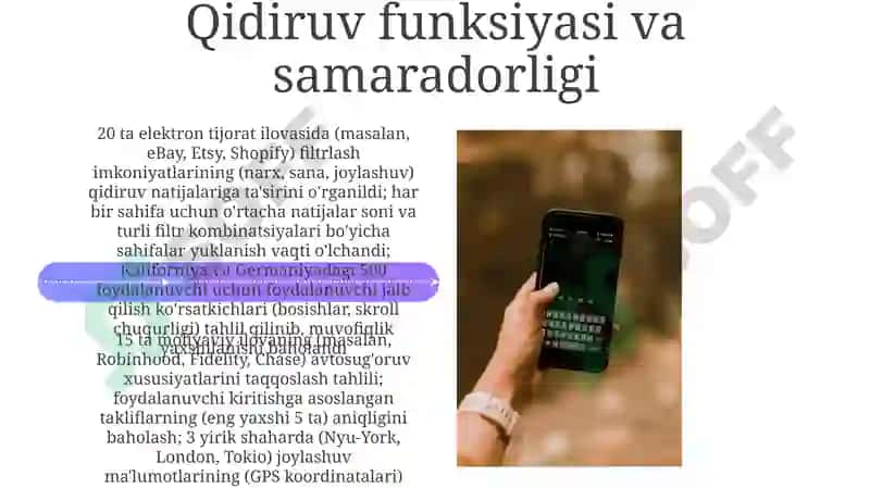 Mobil ilovalarga kôrsatiladigan xizmatlar taxlili 4