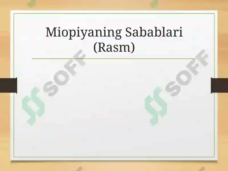 Rivojlanib Boruvchi Miopiyadan Mustaqil Ish 4