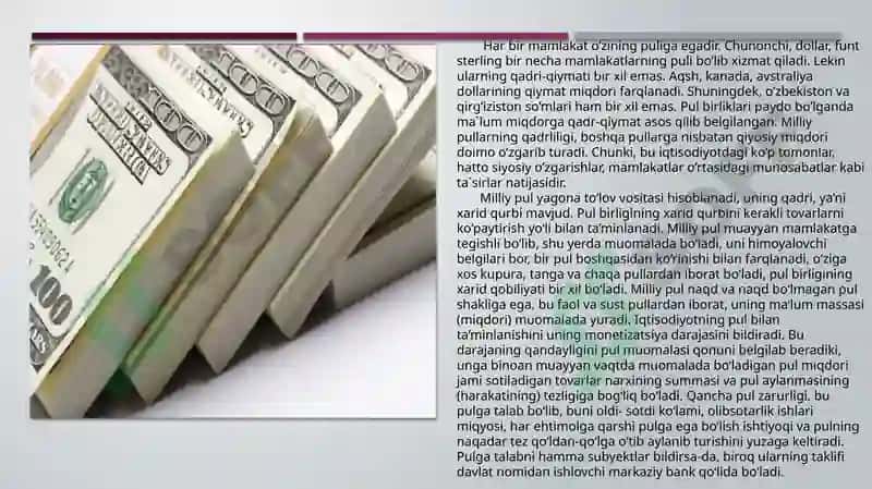O’zbekistonda milliy valyutaning muomalaga kiritilishi 4