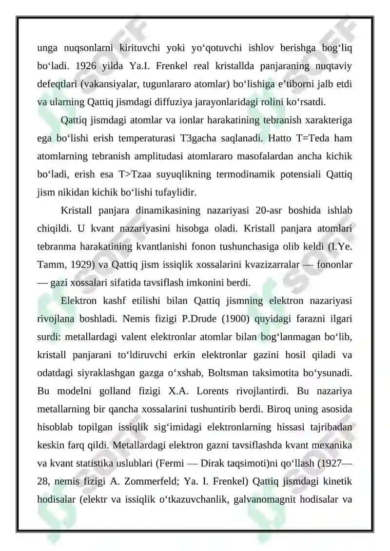 Qattiq jism.Qattiq jismlarning mexanik asoslari 4