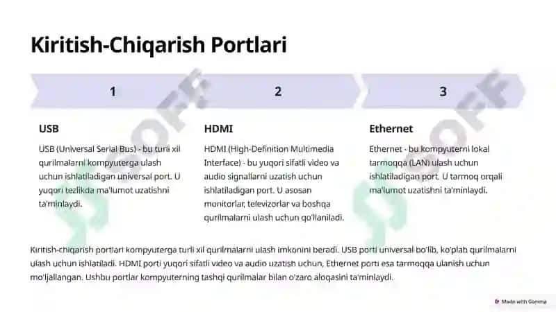 Kompyuterga Ma’lumotlarni Kiritish-Chiqarish Tizimlari 4