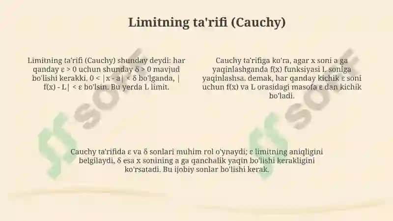 Cauchy teoremasi 4