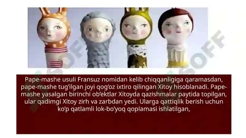 PAPEMASHE USULLARI 4