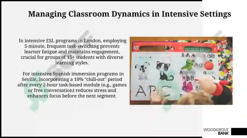Task-based language teaching in intensive context 4