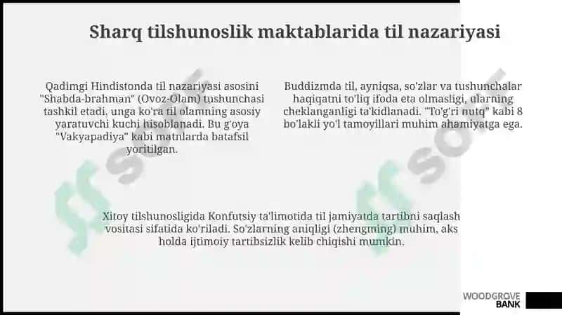 Sharq mutafakkirlarining til shakllanishiga oid falsafiy qarashlari 4