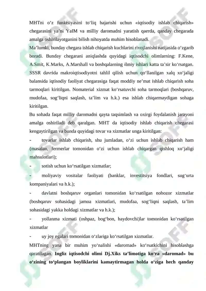 Milliy hisoblar tizimi: holati va istiqbollari 4