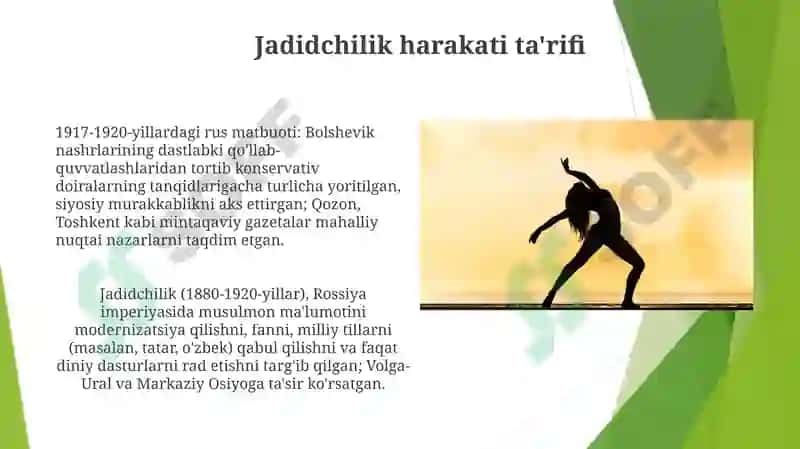 Mustaqillik davri matbuotida jadidchilik harakatining yoritilishi 4