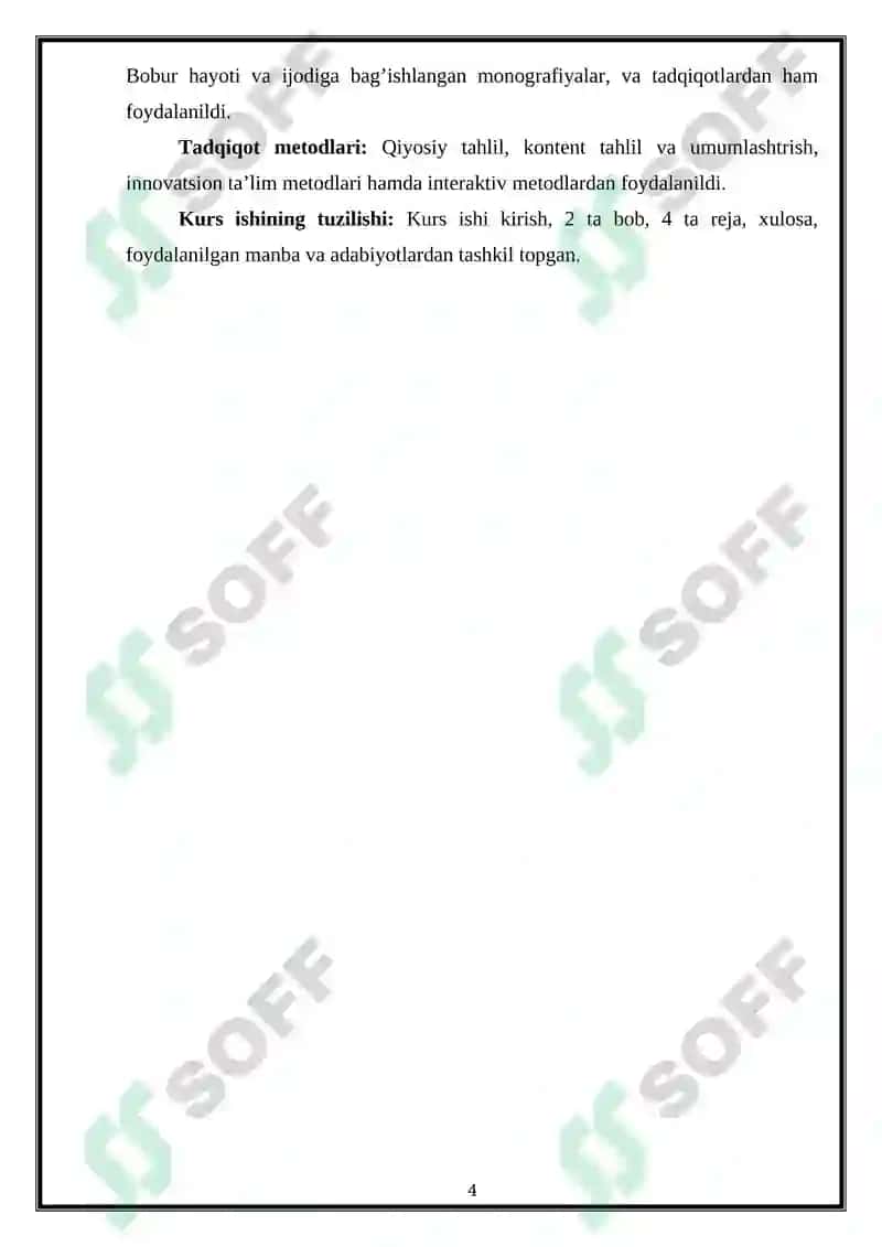 Zahiriddin Muhammad Boburning “Boburnoma” asari manba sifatida 4