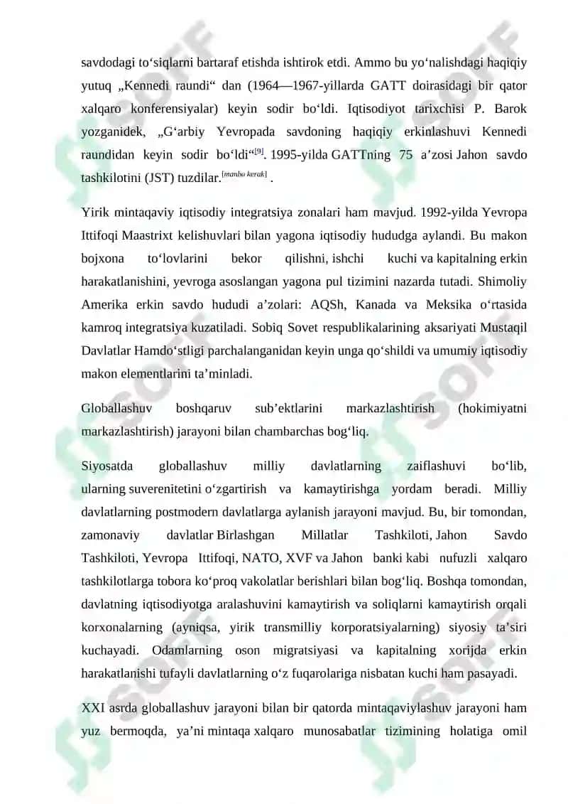 Globallashuvning iqtisodiy o‘sishga ta’siri 4